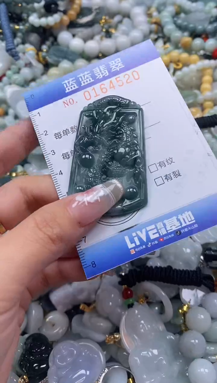 【闪购商品】翡翠颈饰未镶嵌闪购0164520多样性发其一