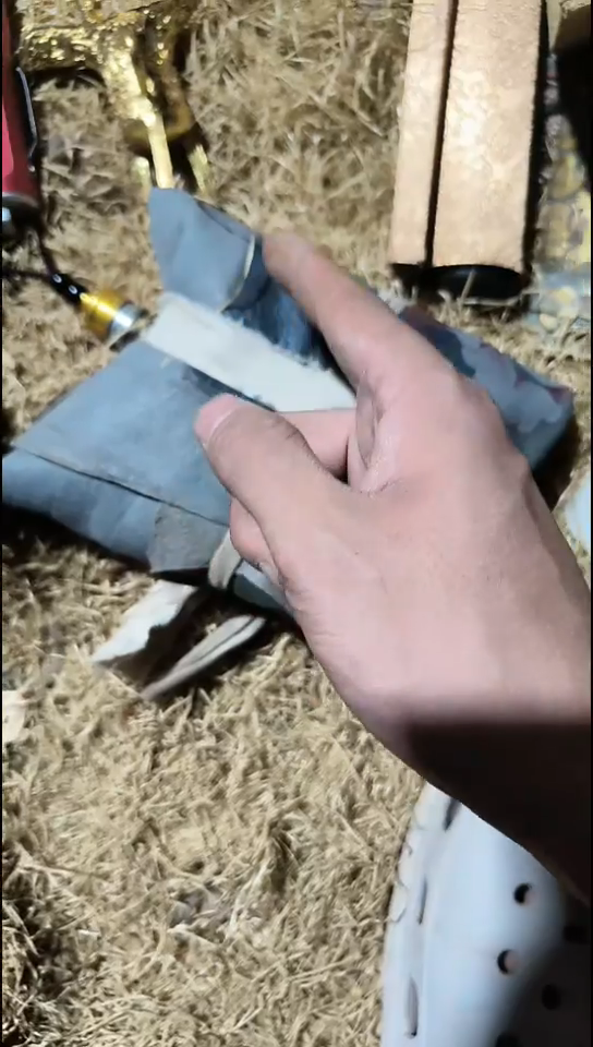 香榧木1个布布摆件链接三人盘1圆（不带布）