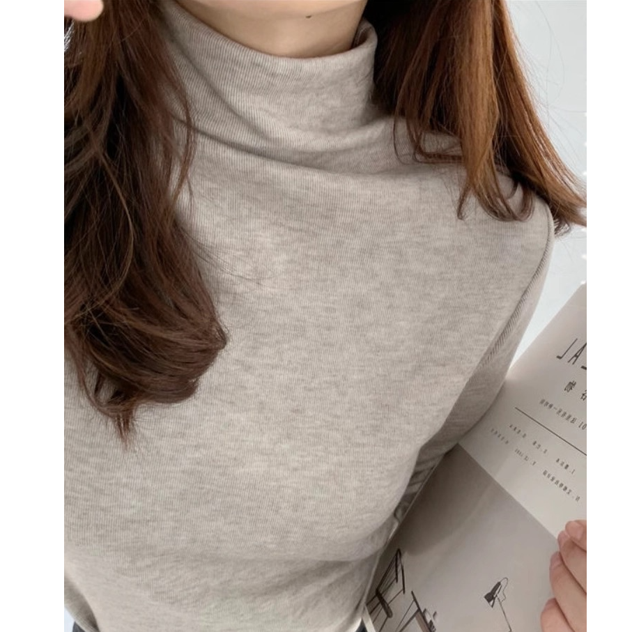 【大美】抗寒加厚绒一字领和堆堆领巨百搭打底衫1391/1374