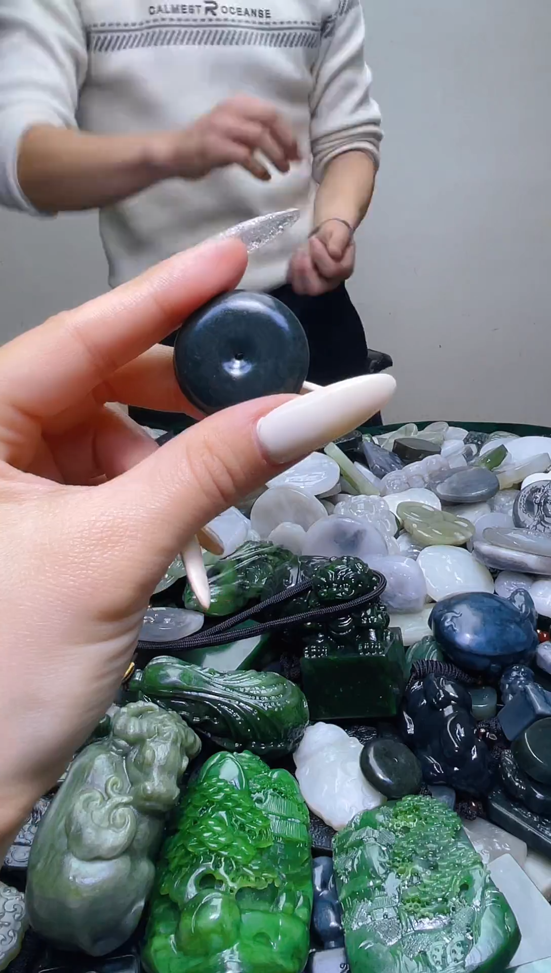 颈饰未镶嵌和田玉762