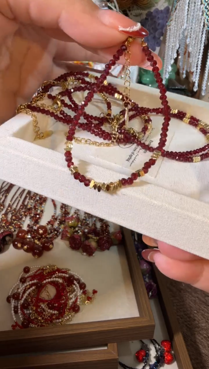 未镶嵌手链尖晶石010