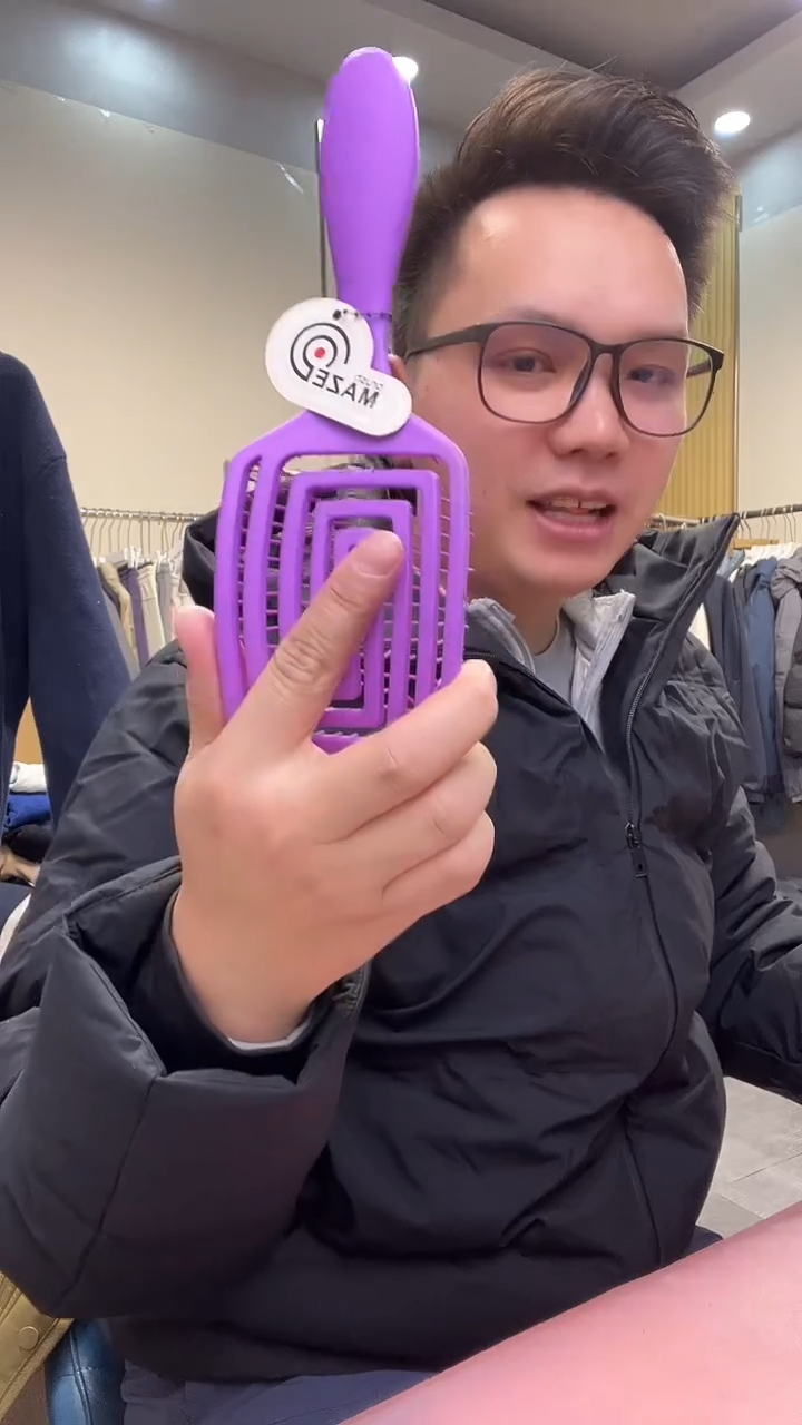 外贸原单品牌按摩梳