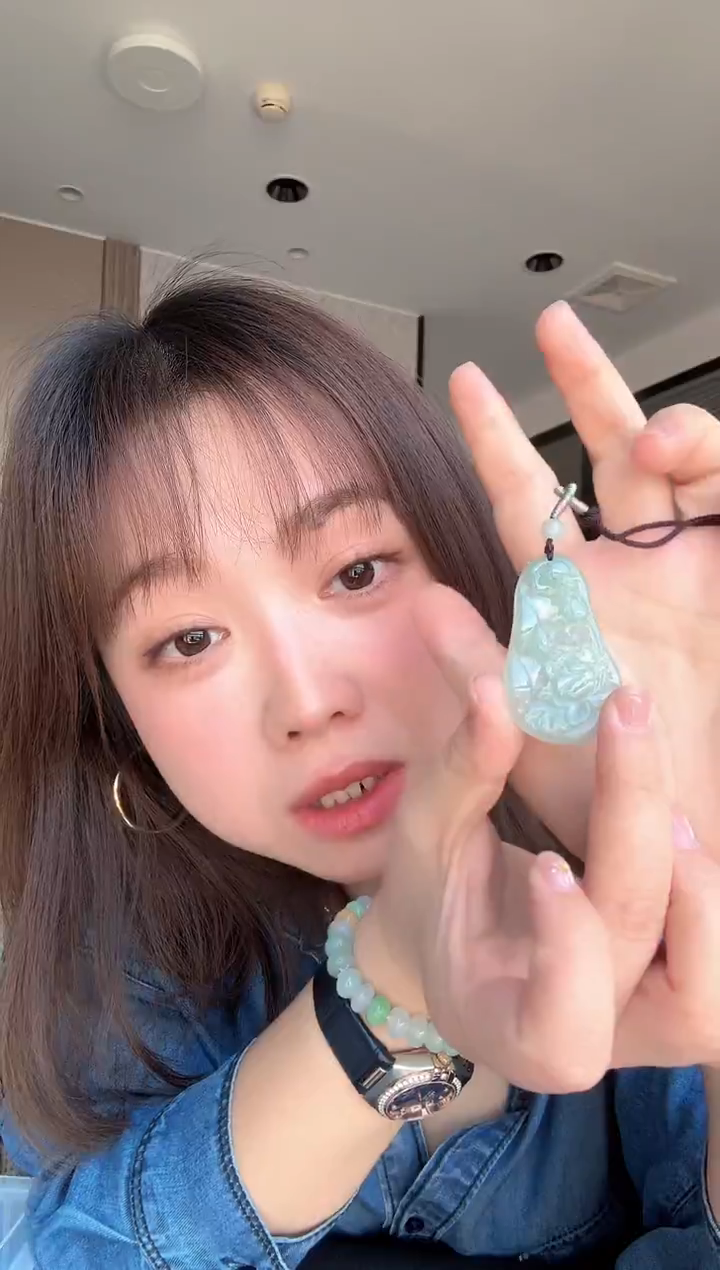 项链未镶嵌翡翠2号花牌 多样性发1