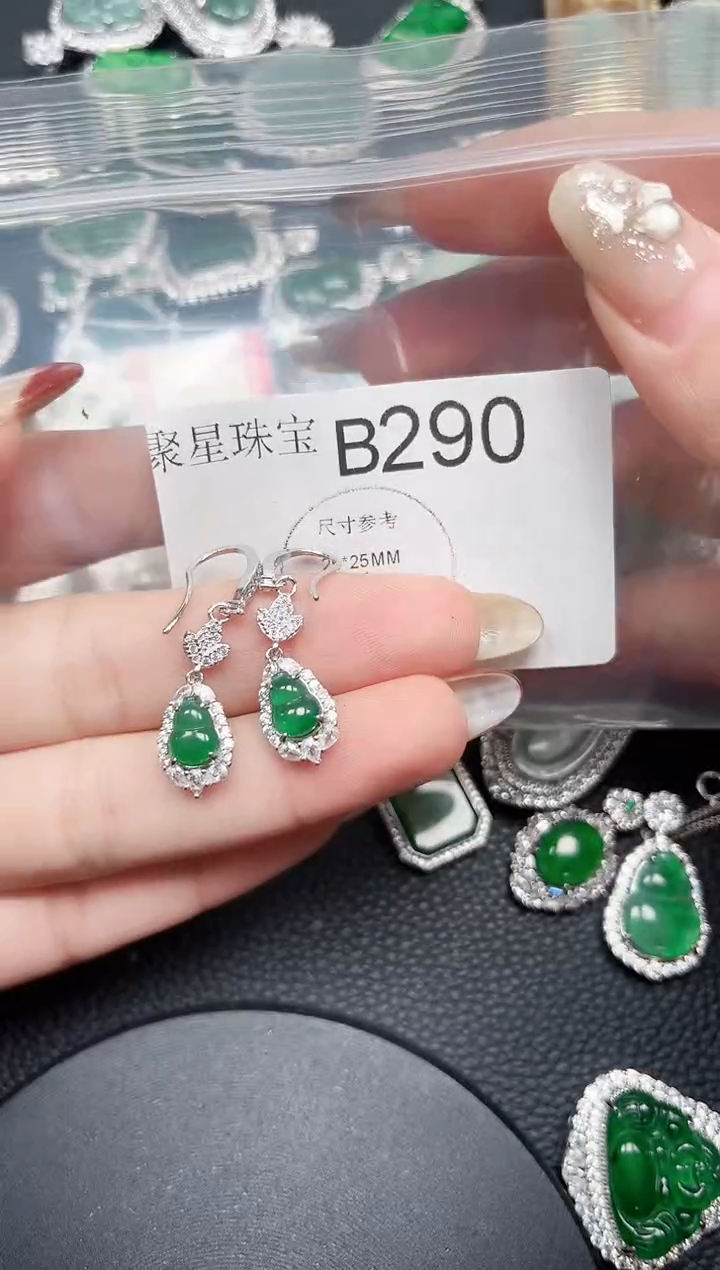 【闪购商品】翡翠颈饰未镶嵌吊坠赠皮绳290