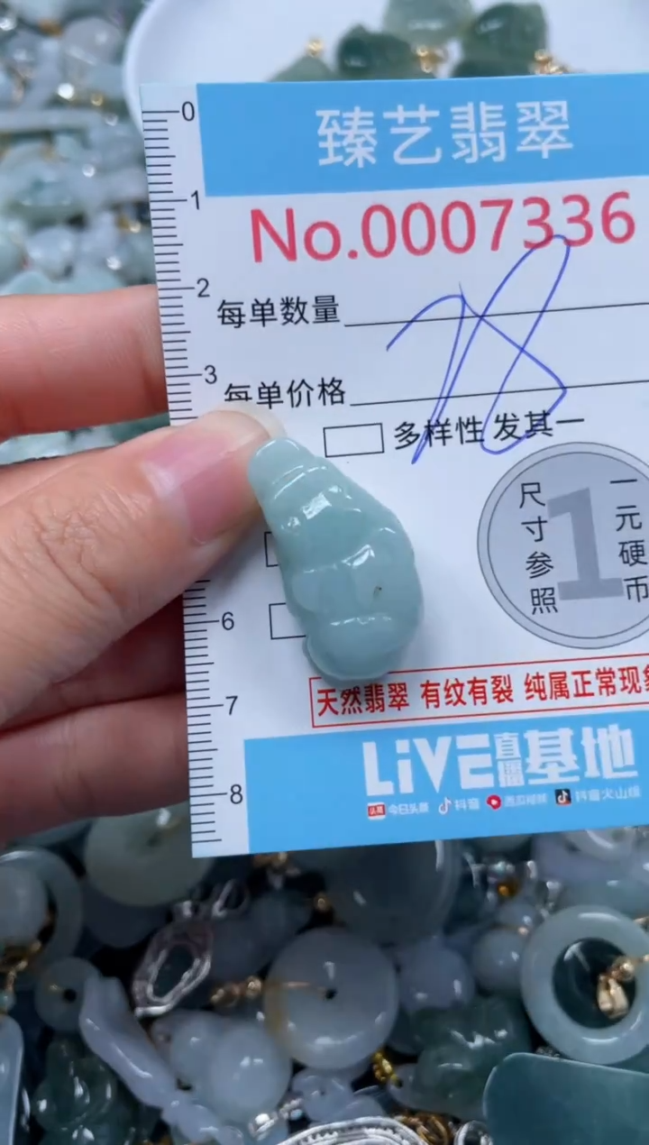 颈饰未镶嵌翡翠7336