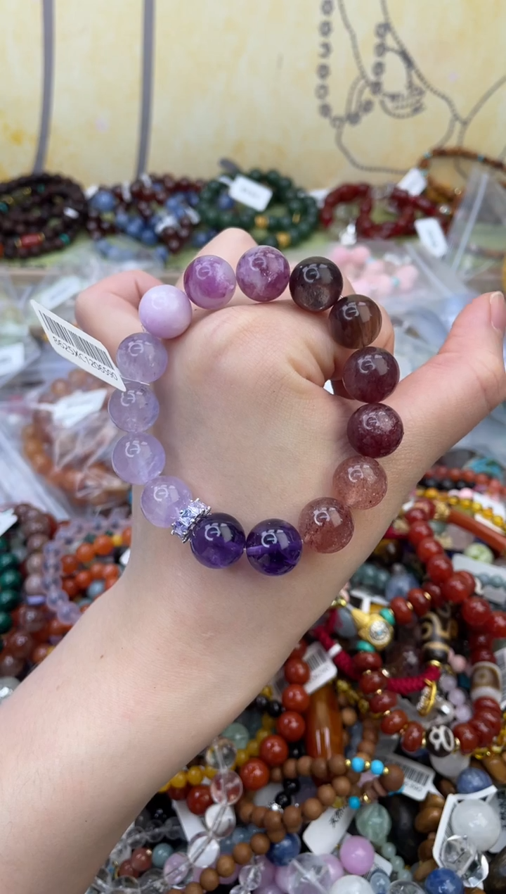 未镶嵌手链水晶536