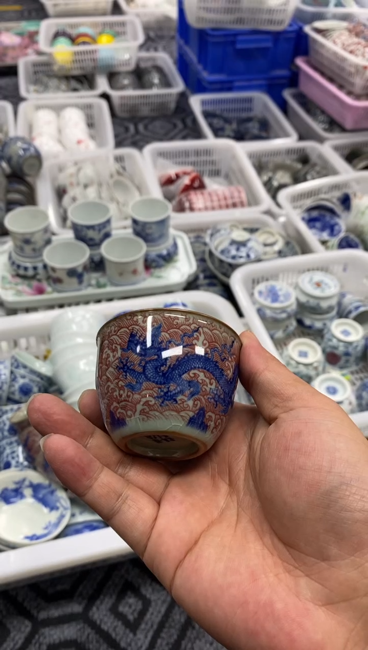 陶瓷景德陶瓷茶具容量约50
