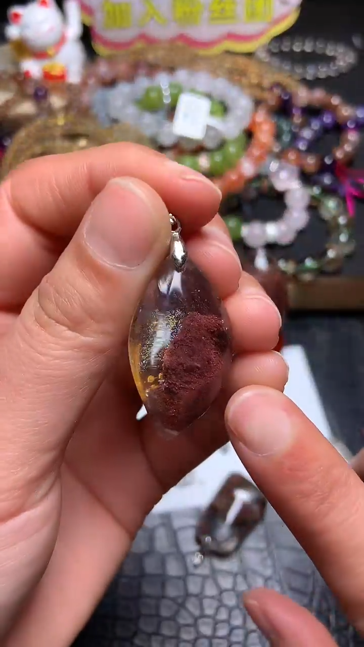 【闪购商品】水晶吊坠(赠链)未镶嵌187