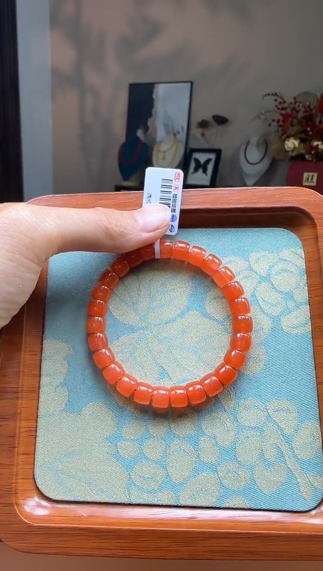 【闪购商品】南红玛瑙手链未镶嵌 天然南红8m/yz01662多样性发货