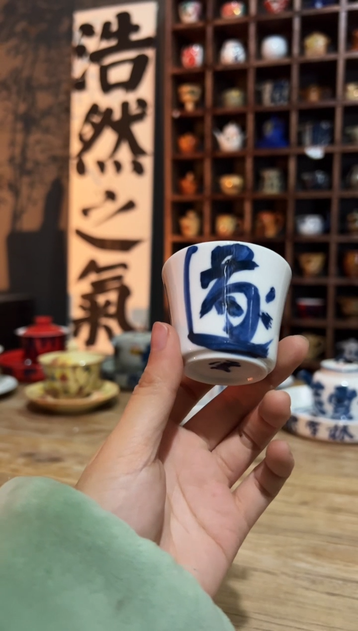 【闪购商品】观云听雨原创手绘茶具