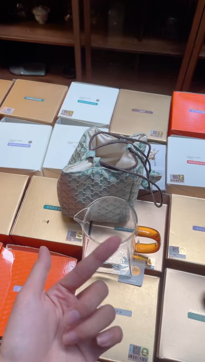 禾器/瀚然茶海/琥珀+茶事包祥云猫爪