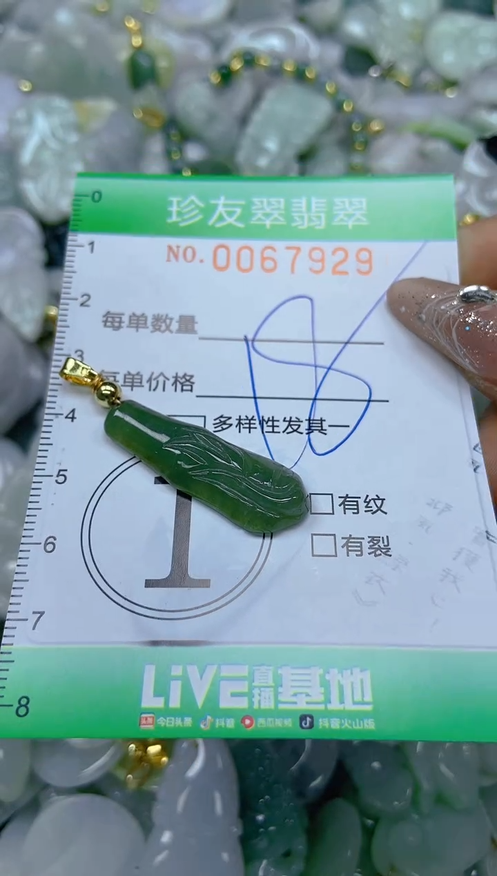 【闪购商品】翡翠颈饰未镶嵌闪购商品0067929
