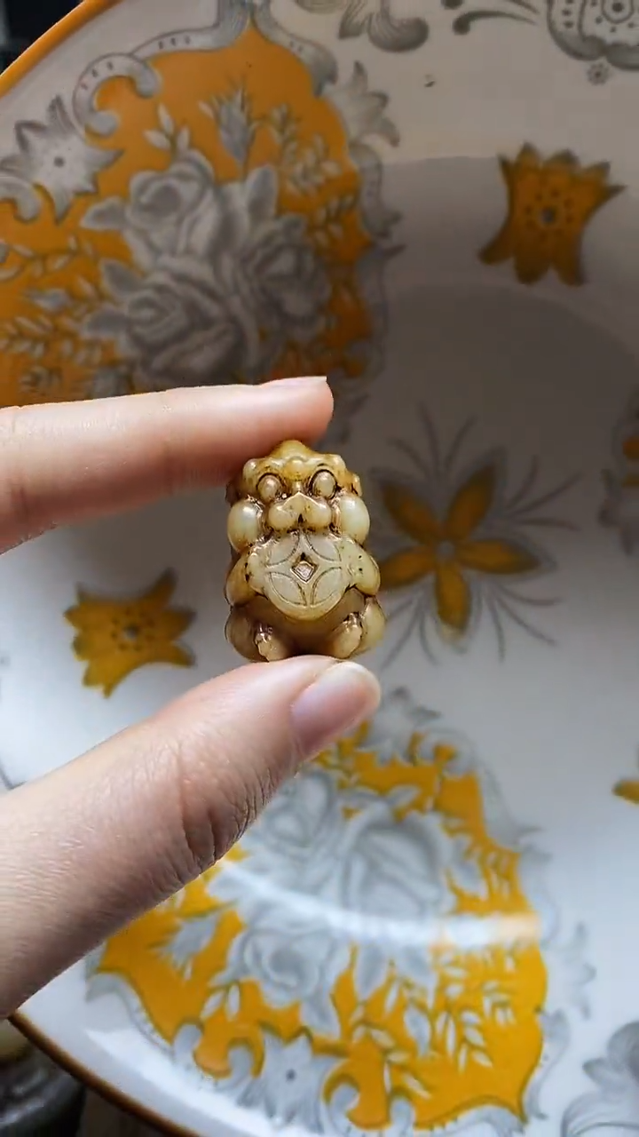 【闪购商品】瓷片瓷片 瓷器 摆件1个