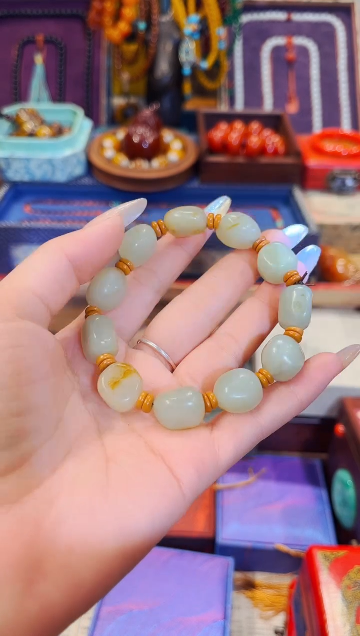 【闪购商品】和田玉颈饰未镶嵌茹姐精品高端专属链接40