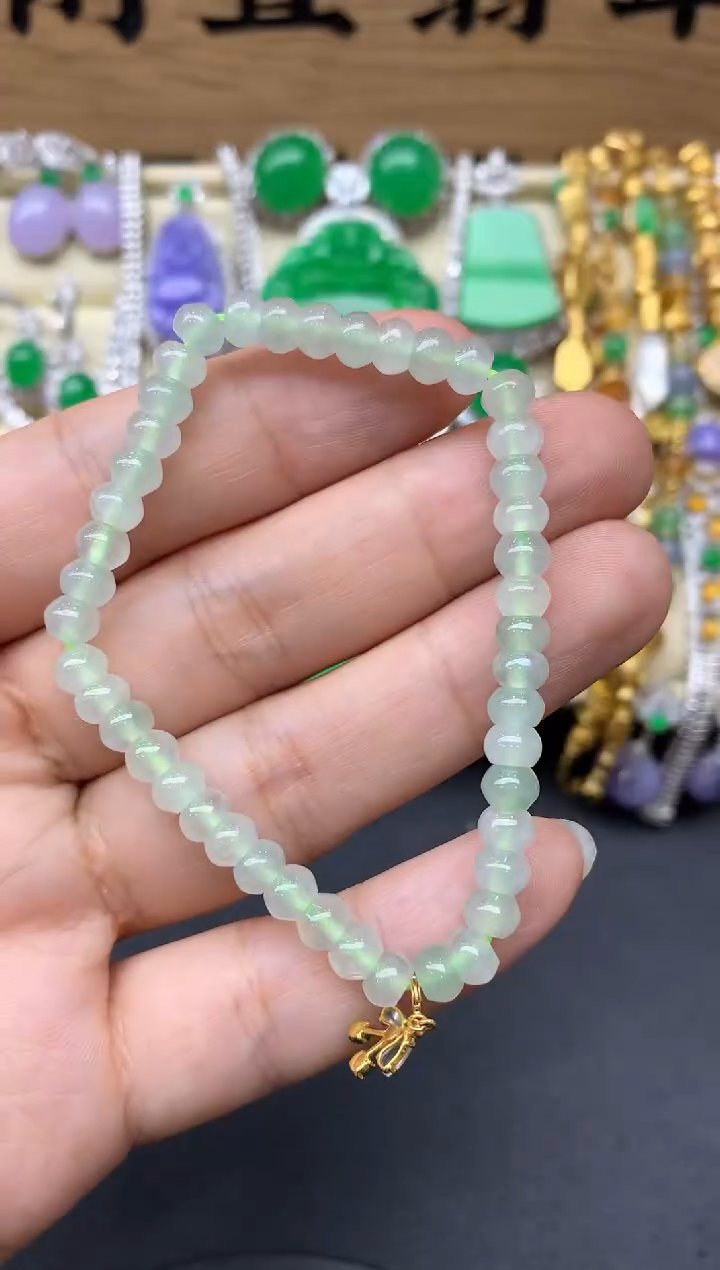 未镶嵌手链翡翠146-中国好珍宝