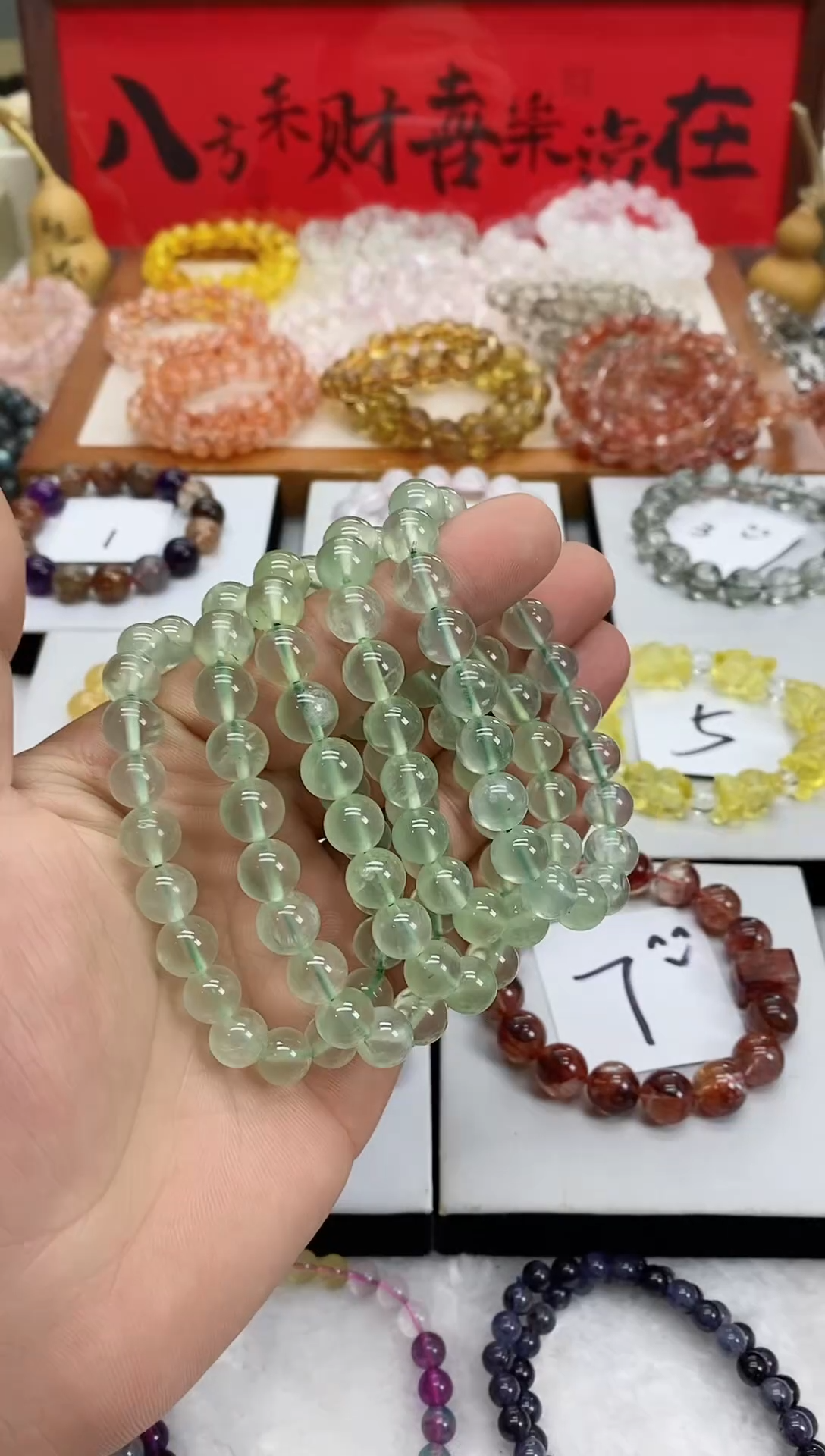 【闪购商品】葡萄石手链未镶嵌葡萄石10m+(多样性发其一）