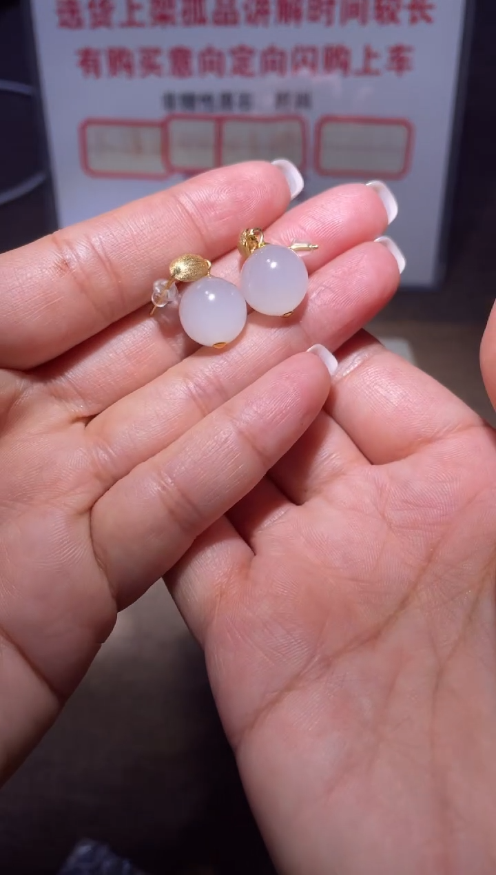 银S925镶嵌和田玉挂件晨*x690