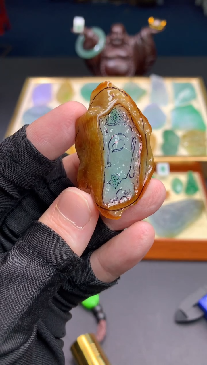 未镶嵌定制翡翠小*天然翡翠裸石（包工）