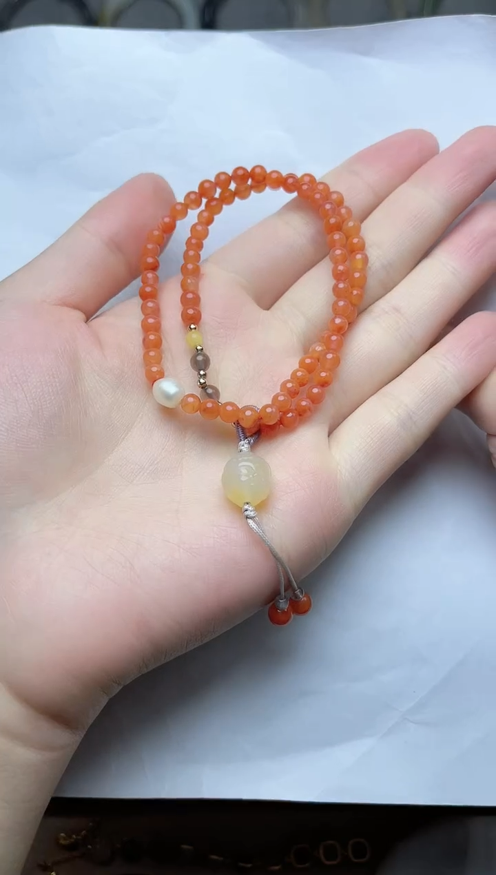 【闪购商品】南红玛瑙手串未镶嵌手串kk