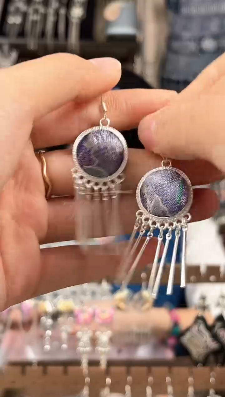 织绣民族风非遗老绣饰品608