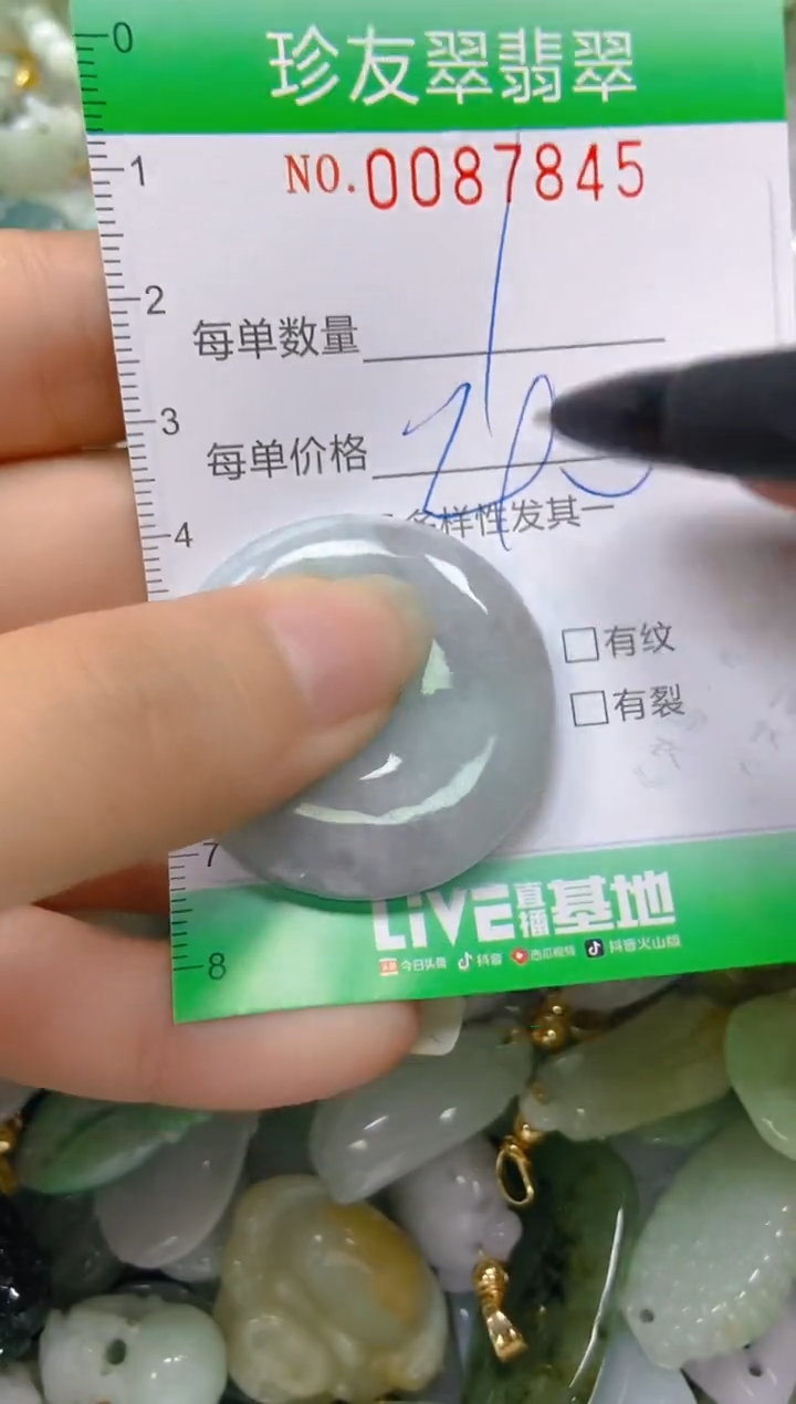 【闪购商品】翡翠颈饰未镶嵌闪购0087845