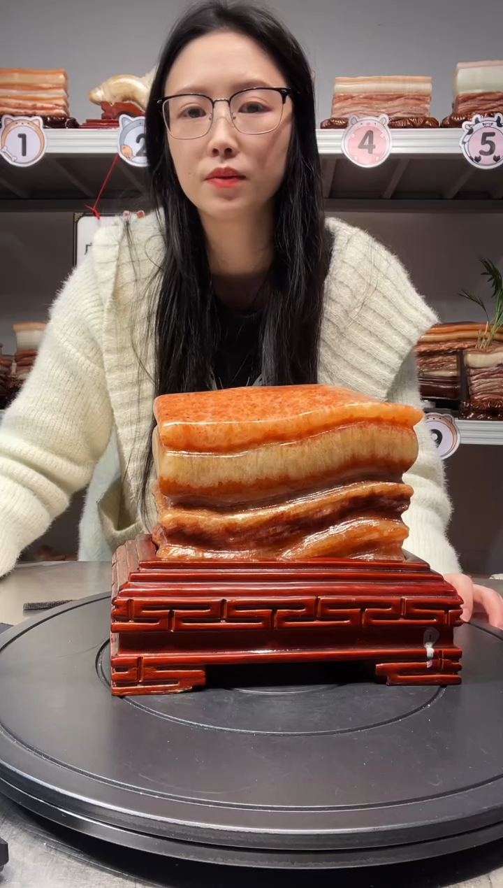 【闪购商品】天然石材柳州猪肉石