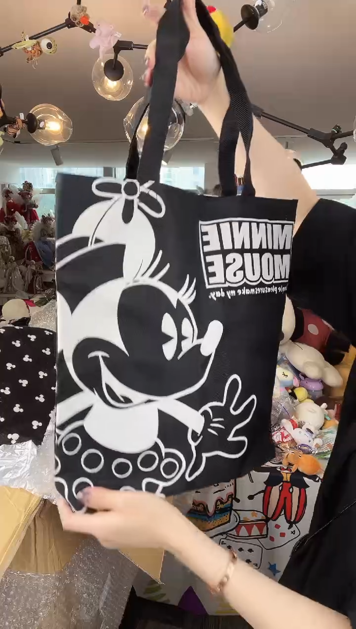 毛绒3号  迷你帆布包