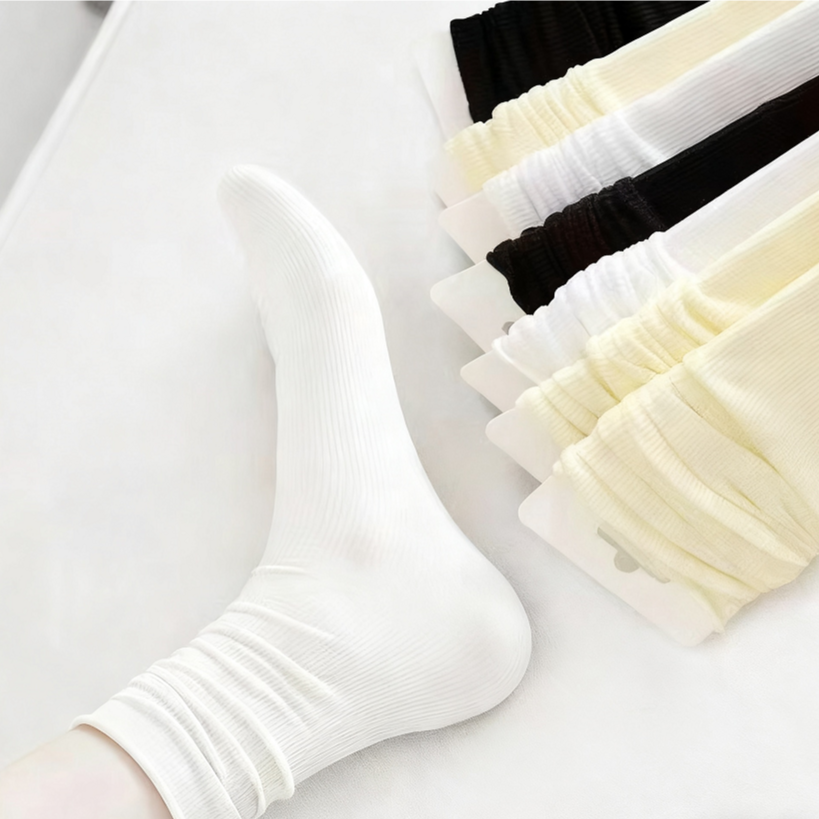 透气舒适镂空袜子一双 新老款式 颜色随机发