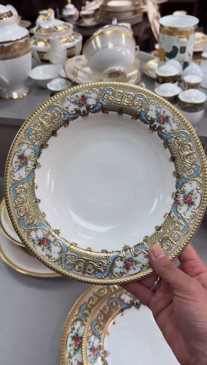 【闪购商品】瓷片8.5英寸草帽盘福利款 2个