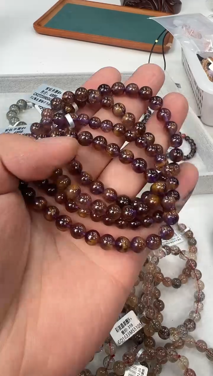 【闪购商品】水晶手链未镶嵌CK2723约6mm多样性发一件