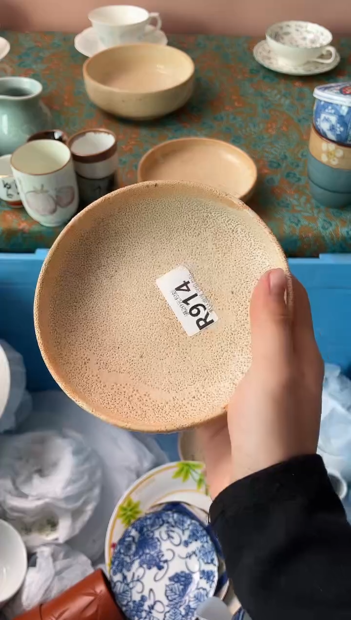 瓷片?*鹿瓷器瓷器R914