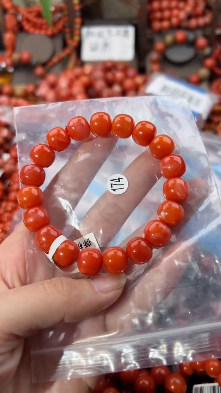 【闪购商品】南红玛瑙手串未镶嵌11