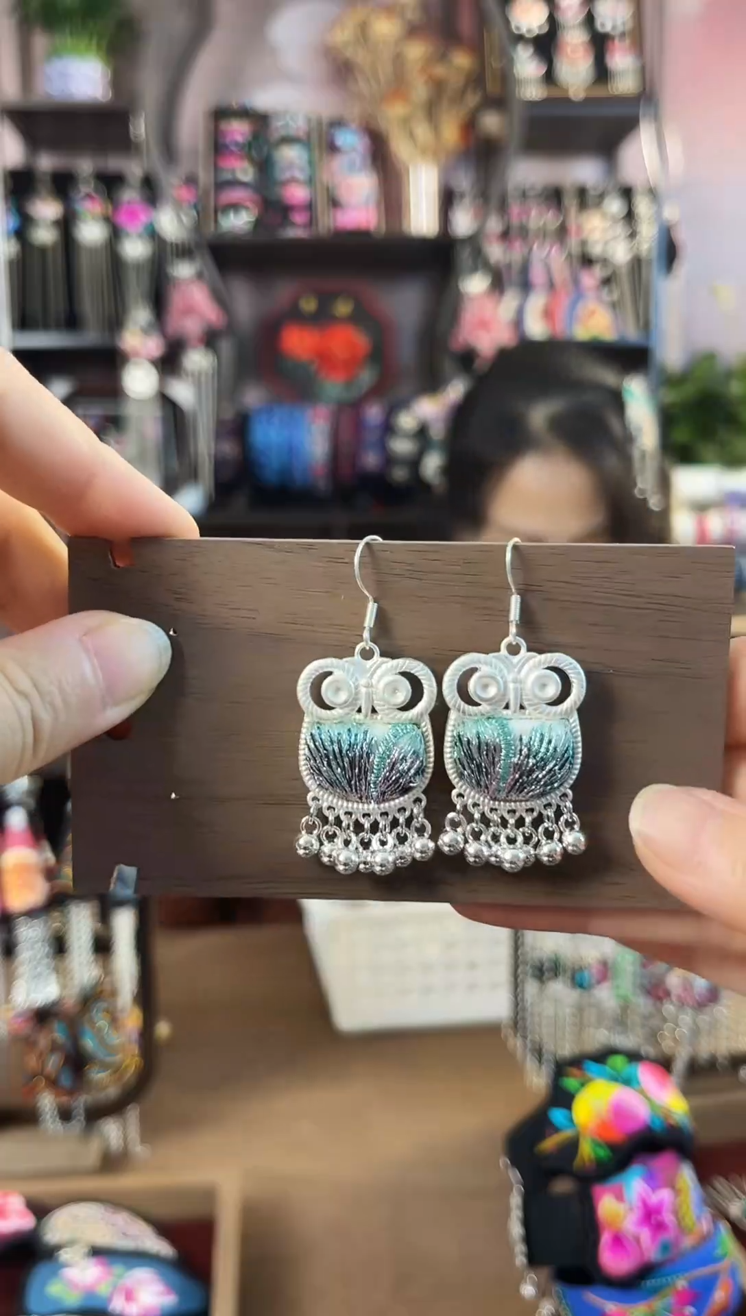 织绣民族风手工非遗老绣饰品269