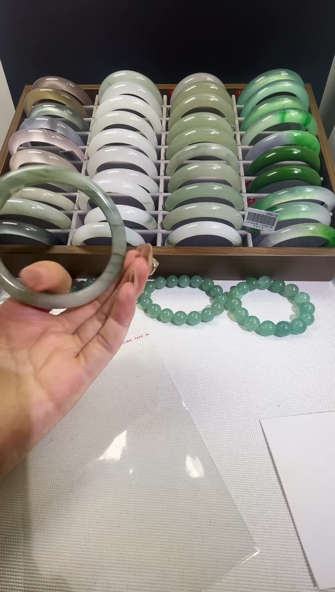 灵动飘花高货毕业款手镯