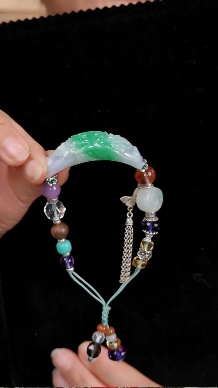 颈饰未镶嵌翡翠国风