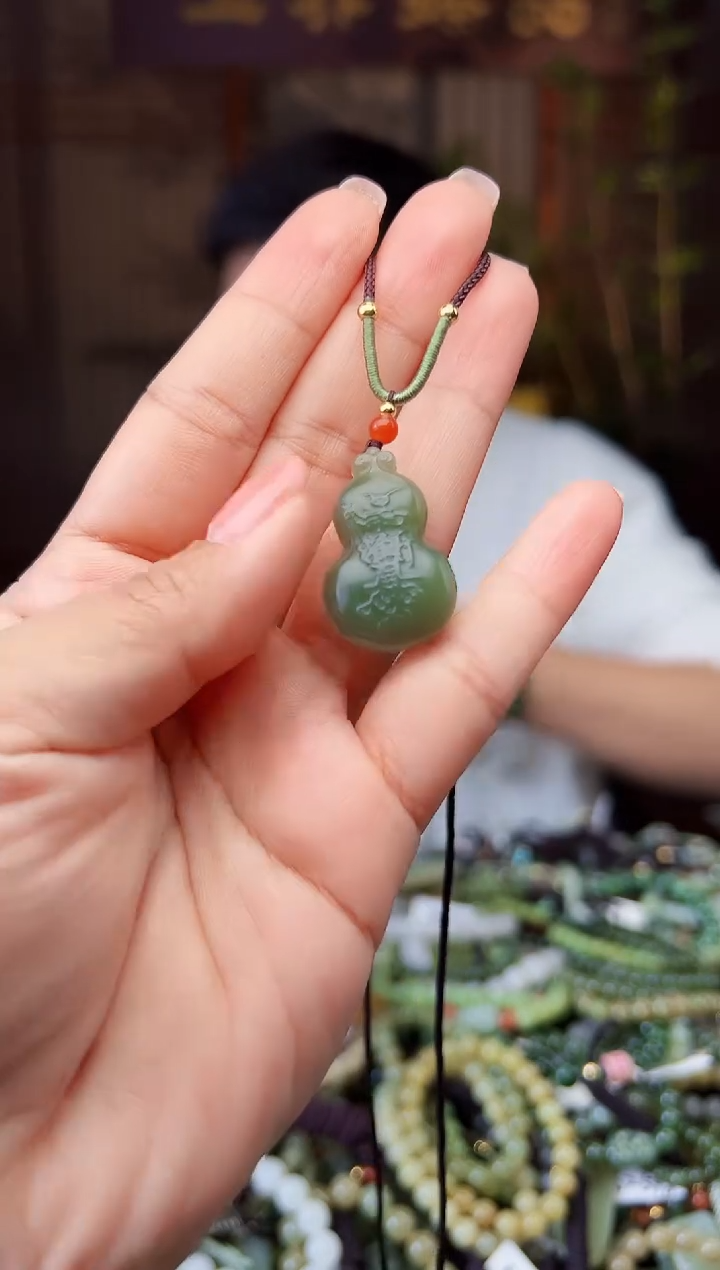 颈饰未镶嵌和田玉多样性发货拍一发一