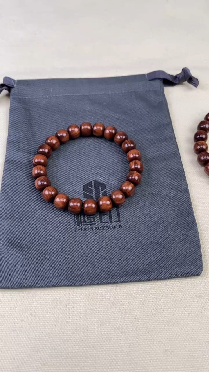 【闪购商品】黄花梨/降香黄檀手串/手链黄花梨 9x10