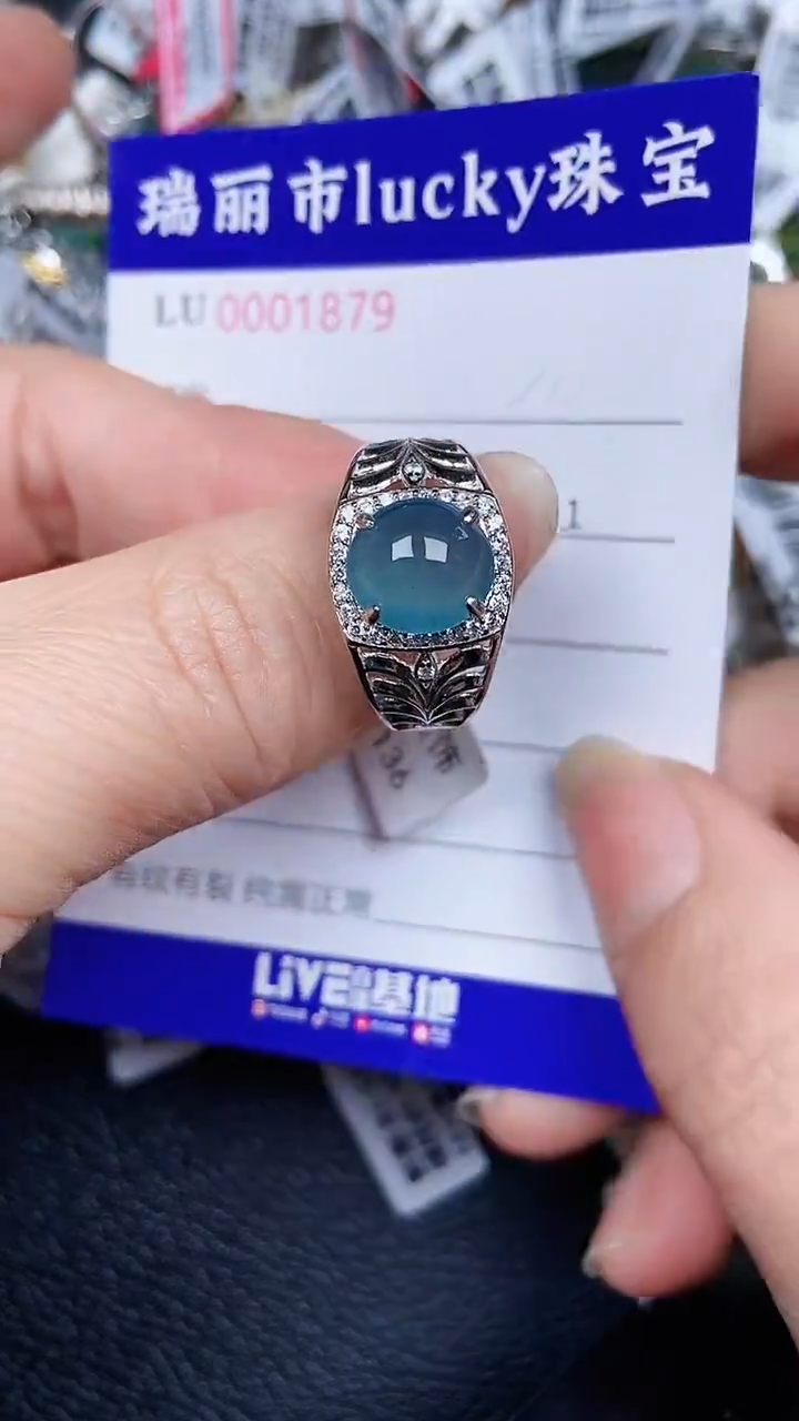 颈饰银S925镶嵌翡翠1879