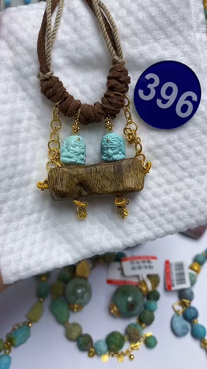 【闪购商品】绿松石项链未镶嵌396