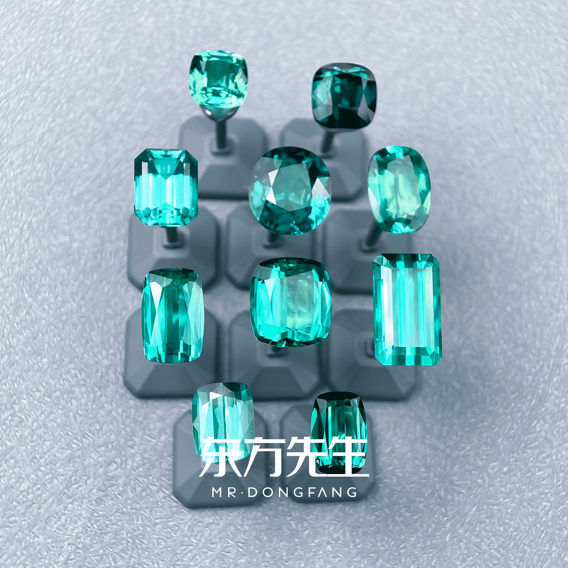 【东方先生】天然拉贡lagoon碧玺 彩色宝石 天然宝石 高级珠宝