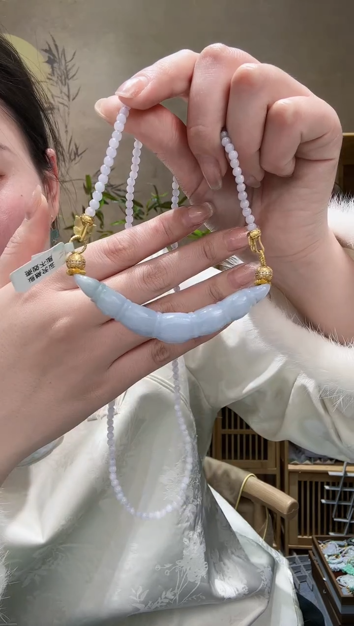 【闪购商品】翡翠耳饰未镶嵌吊坠