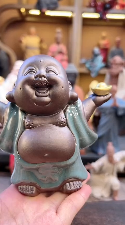 紫砂茶宠器闵茶宠摆件