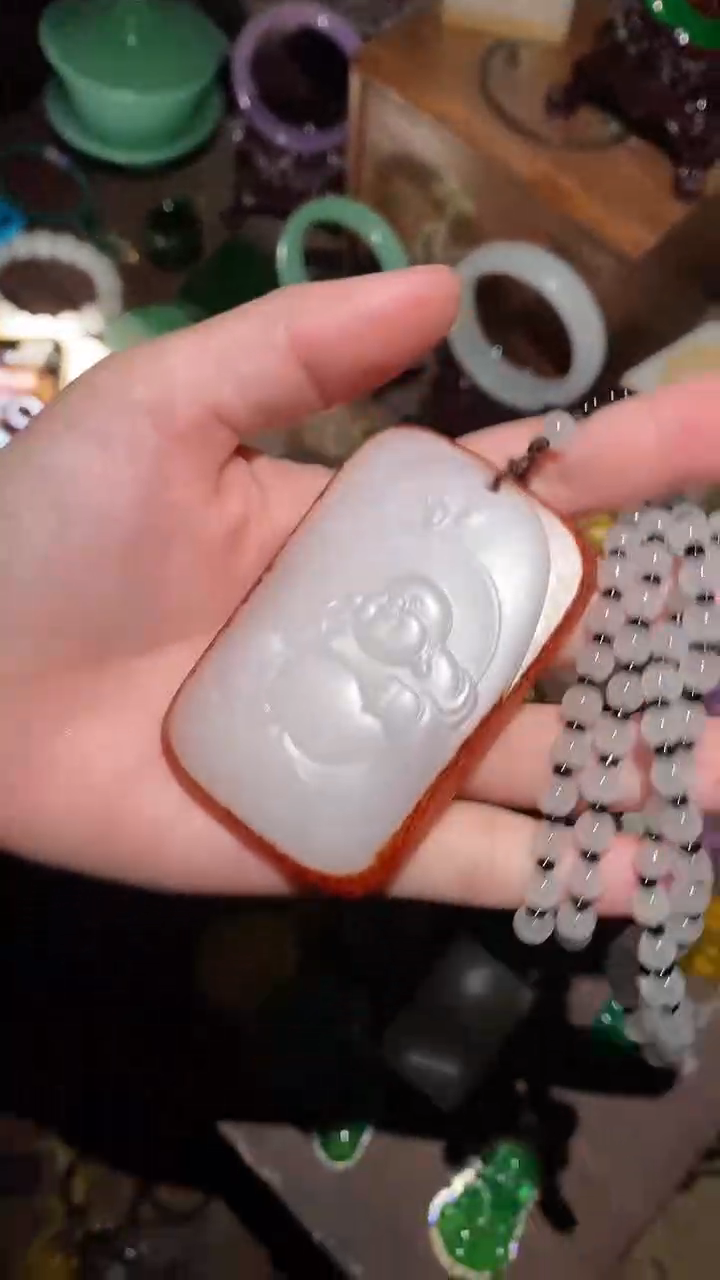 和田玉（子料）未镶嵌颈饰永玉阁精品专属摆件