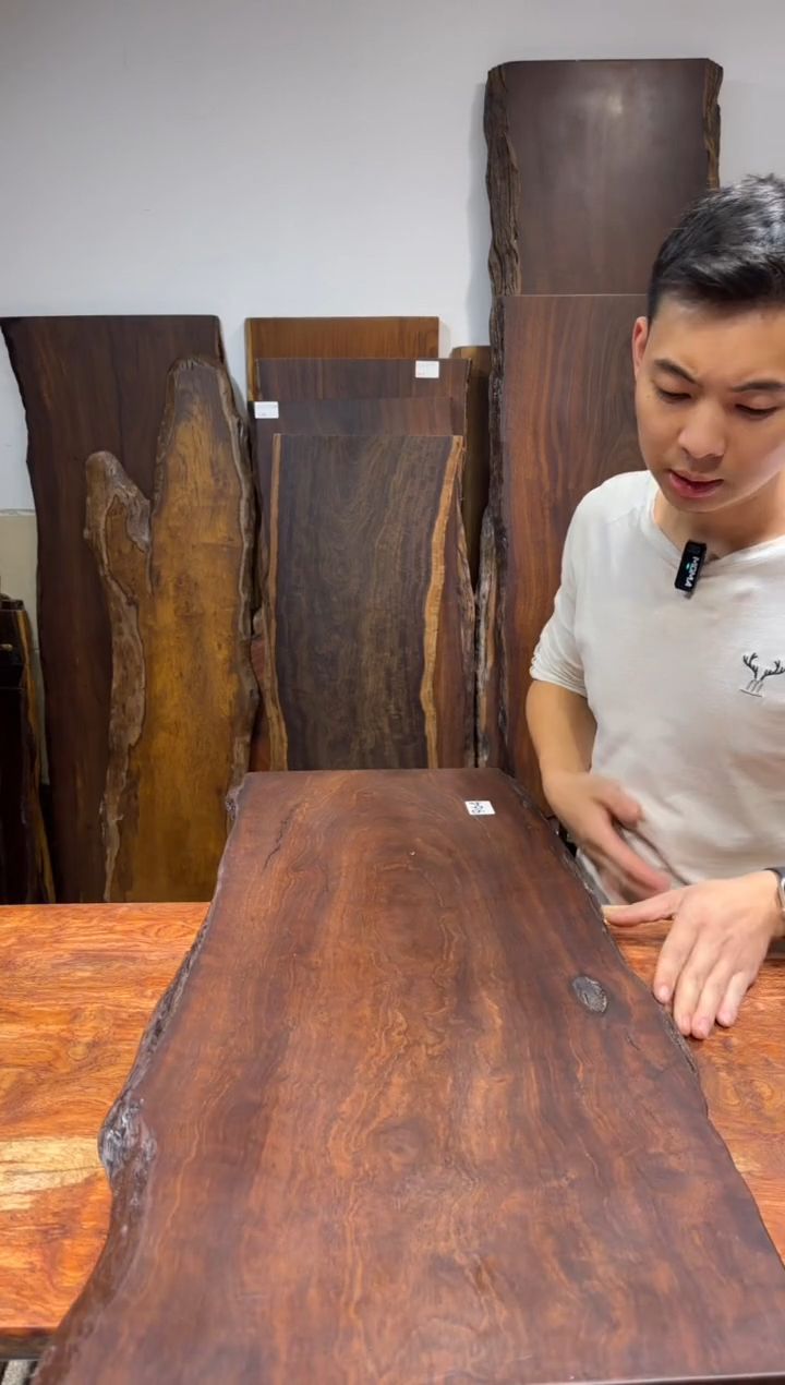 风车木（黑檀木）尺寸88*40*2.3编号964