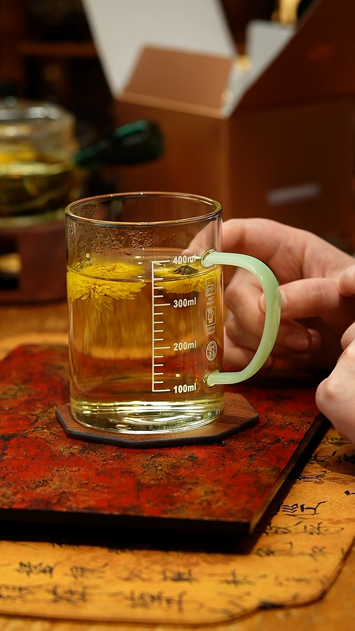 【闪购商品】松风杯/刻度浅玉色/不批发