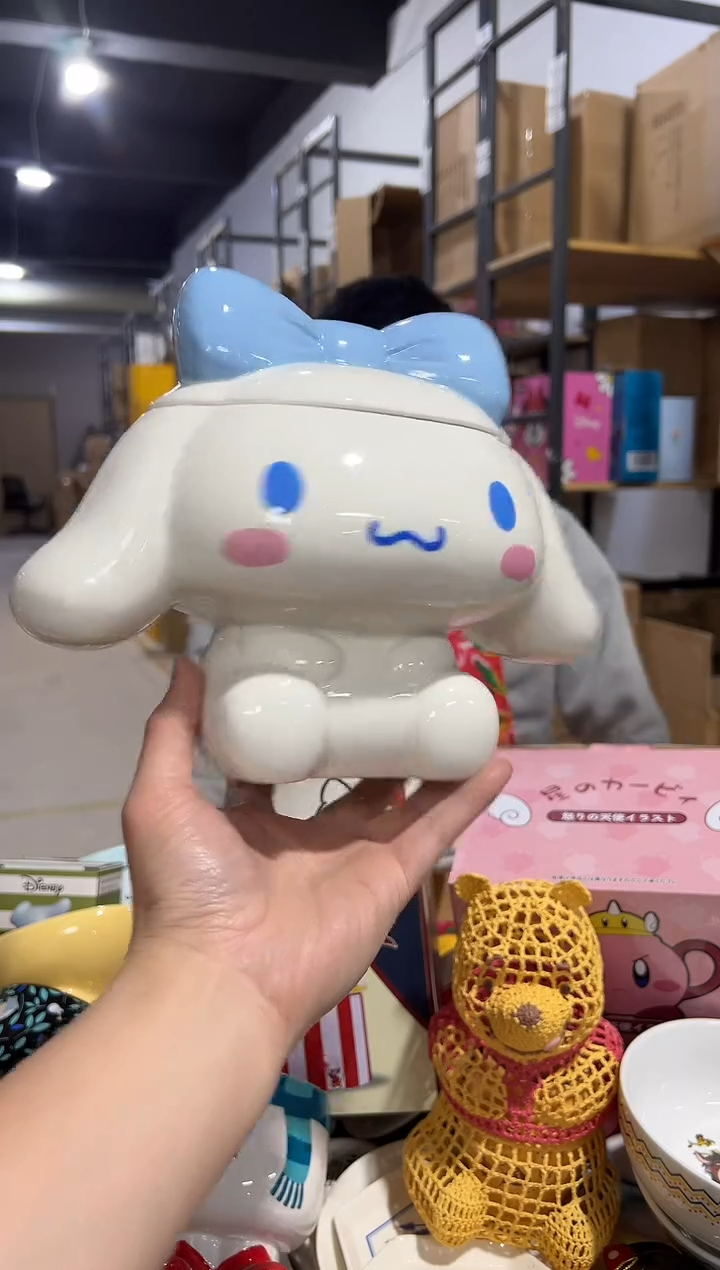 【闪购商品】杯陶瓷玉桂狗储物罐