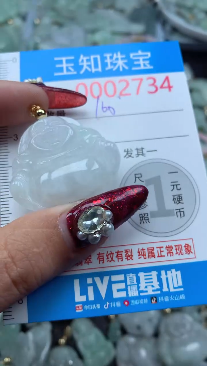 吊坠(不含链)未镶嵌翡翠2734