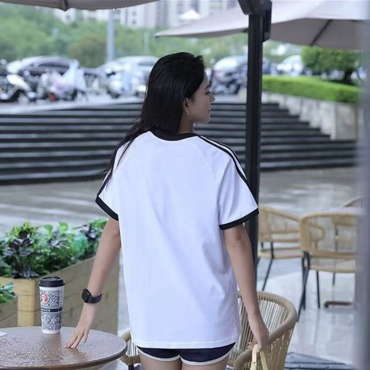 男女同款T恤时尚休闲上衣短袖夏季1266