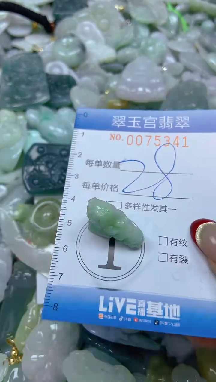 【闪购商品】翡翠颈饰未镶嵌闪购0075341