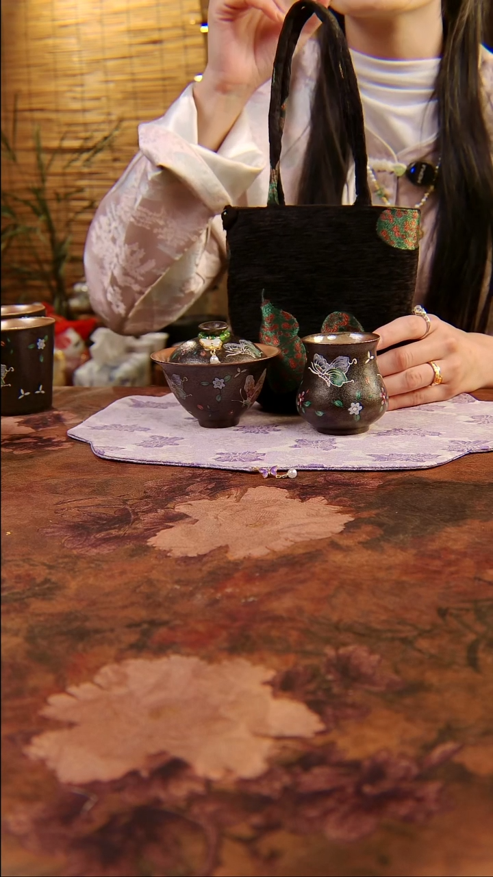 亘古文创茶具分享@盖碗杯